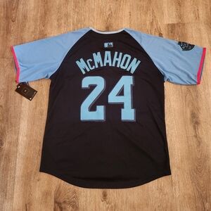 Ryan McMahon 2024 MLB All Star Game Rockies Yankees Mens Stitched New